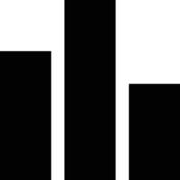 Chart icon symbol image for data statistic analysis illustration vector