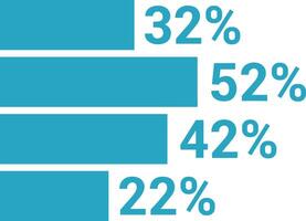 Chart icon symbol image for data statistic analysis illustration vector