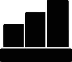 Chart icon symbol image for data statistic analysis illustration vector