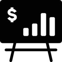 Chart icon symbol image for data statistic analysis illustration vector