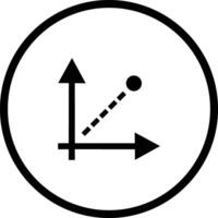Chart icon symbol image for data statistic analysis illustration vector