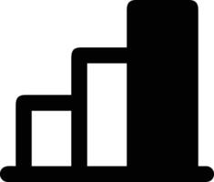 Chart icon symbol image for data statistic analysis illustration vector