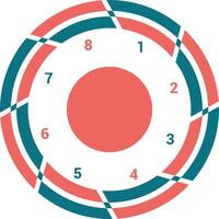 Chart icon symbol image for data statistic analysis illustration vector