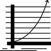 Chart icon symbol image for data statistic analysis illustration vector