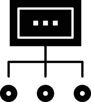 Chart icon symbol image for data statistic analysis illustration vector