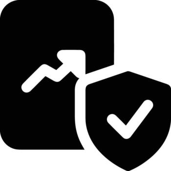 gráfico icono símbolo imagen para datos estadística análisis ilustración vector