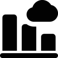 Chart icon symbol image for data statistic analysis illustration vector