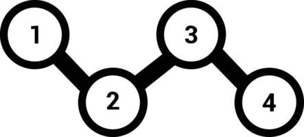 Chart icon symbol image for data statistic analysis illustration vector