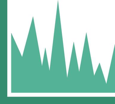 gráfico icono símbolo imagen para datos estadística análisis ilustración vector