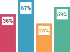 Chart icon symbol image for data statistic analysis illustration vector