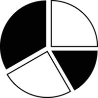 Chart icon symbol image for data statistic analysis illustration vector