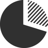 Chart icon symbol image for data statistic analysis illustration vector