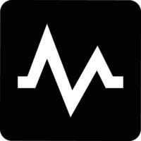 Chart icon symbol image for data statistic analysis illustration vector