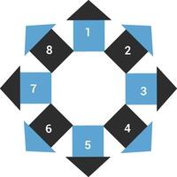 Chart icon symbol image for data statistic analysis illustration vector