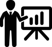 Chart icon symbol image for data statistic analysis illustration vector