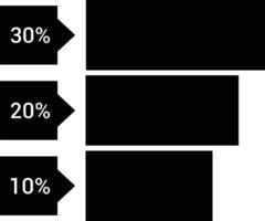 Chart icon symbol image for data statistic analysis illustration vector