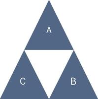 Chart icon symbol image for data statistic analysis illustration vector