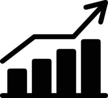 Chart icon symbol image for data statistic analysis illustration vector