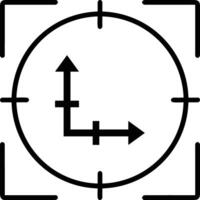 Chart icon symbol image for data statistic analysis illustration vector