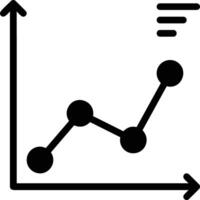 Chart icon symbol image for data statistic analysis illustration vector