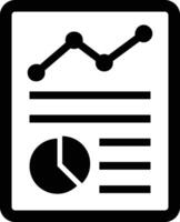 Chart icon symbol image for data statistic analysis illustration vector