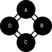 Chart icon symbol image for data statistic analysis illustration vector