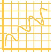 Chart icon symbol image for data statistic analysis illustration vector