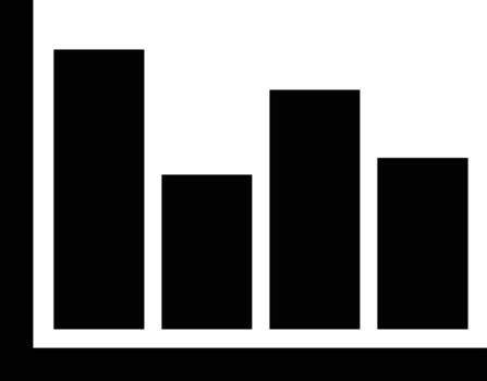 Chart icon symbol image for data statistic analysis illustration vector
