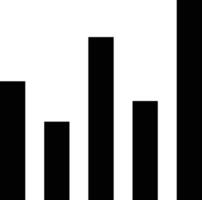 Chart icon symbol image for data statistic analysis illustration vector