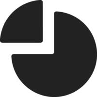 Chart icon symbol image for data statistic analysis illustration vector