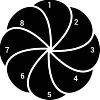Chart icon symbol image for data statistic analysis illustration vector