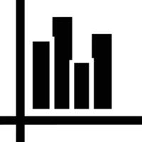 Chart icon symbol image for data statistic analysis illustration vector