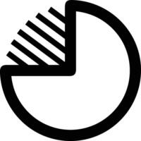 Chart icon symbol image for data statistic analysis illustration vector