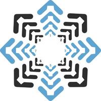 Chart icon symbol image for data statistic analysis illustration vector