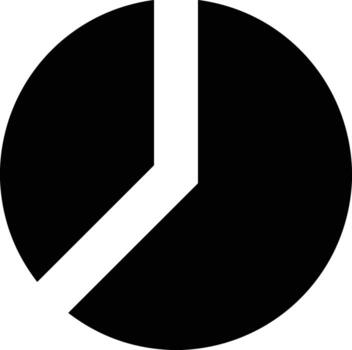 Chart icon symbol image for data statistic analysis illustration vector