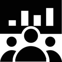 Chart icon symbol image for data statistic analysis illustration vector