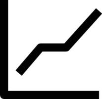 Chart icon symbol image for data statistic analysis illustration vector