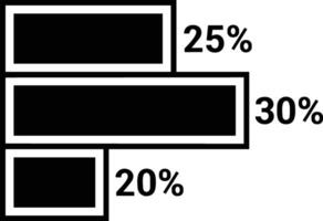 Chart icon symbol image for data statistic analysis illustration vector