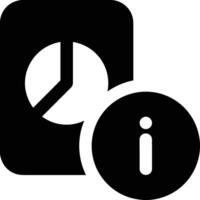 Chart icon symbol image for data statistic analysis illustration vector