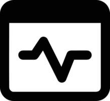 Chart icon symbol image for data statistic analysis illustration vector