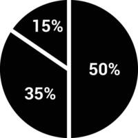 Chart icon symbol image for data statistic analysis illustration vector