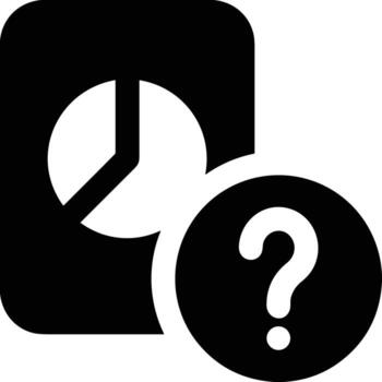 gráfico icono símbolo imagen para datos estadística análisis ilustración vector