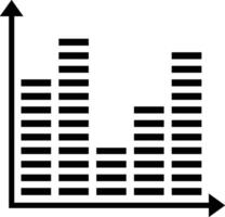 Chart icon symbol image for data statistic analysis illustration vector