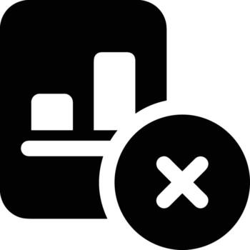 Chart icon symbol image for data statistic analysis illustration vector