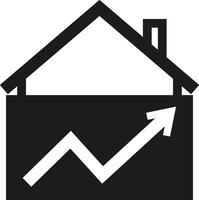 Chart icon symbol image for data statistic analysis illustration vector