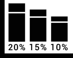 Chart icon symbol image for data statistic analysis illustration vector