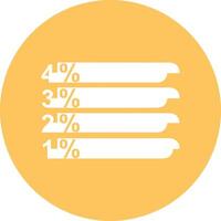 Chart icon symbol image for data statistic analysis illustration vector