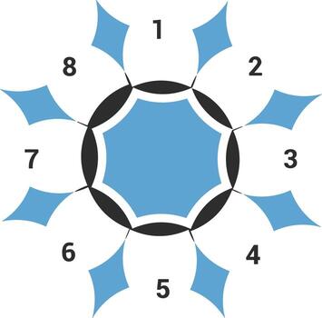 Chart icon symbol image for data statistic analysis illustration vector