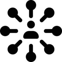 Chart icon symbol image for data statistic analysis illustration vector