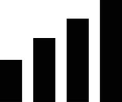 Chart icon symbol image for data statistic analysis illustration vector